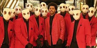 Why is The Weeknd hiding his face?